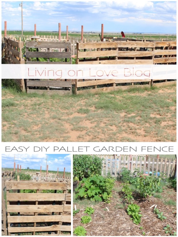 DIY PALLET FENCE COLAGE